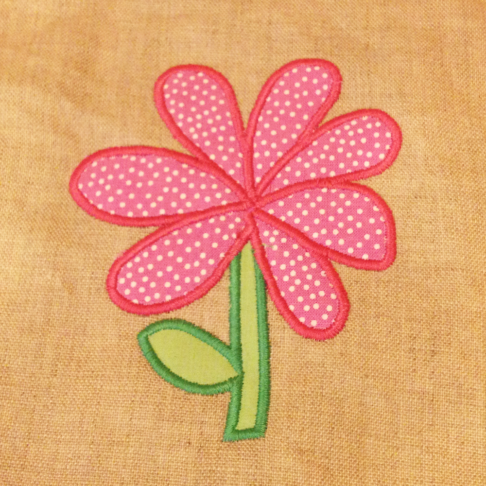 Flower Pack Flower Embroidery Design Pink Flower Embroidery Design ...