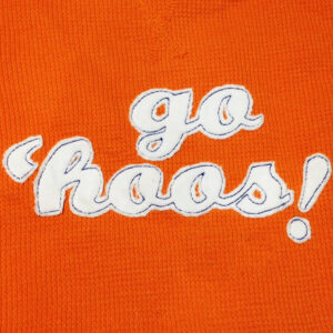 Go Hoos! UVA (University of Virginia) cheer raw edge machine appliqué design in several sizes