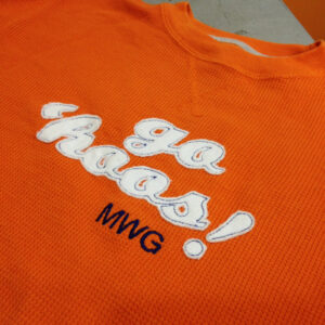 Go Hoos! UVA (University of Virginia) cheer raw edge machine appliqué design in several sizes