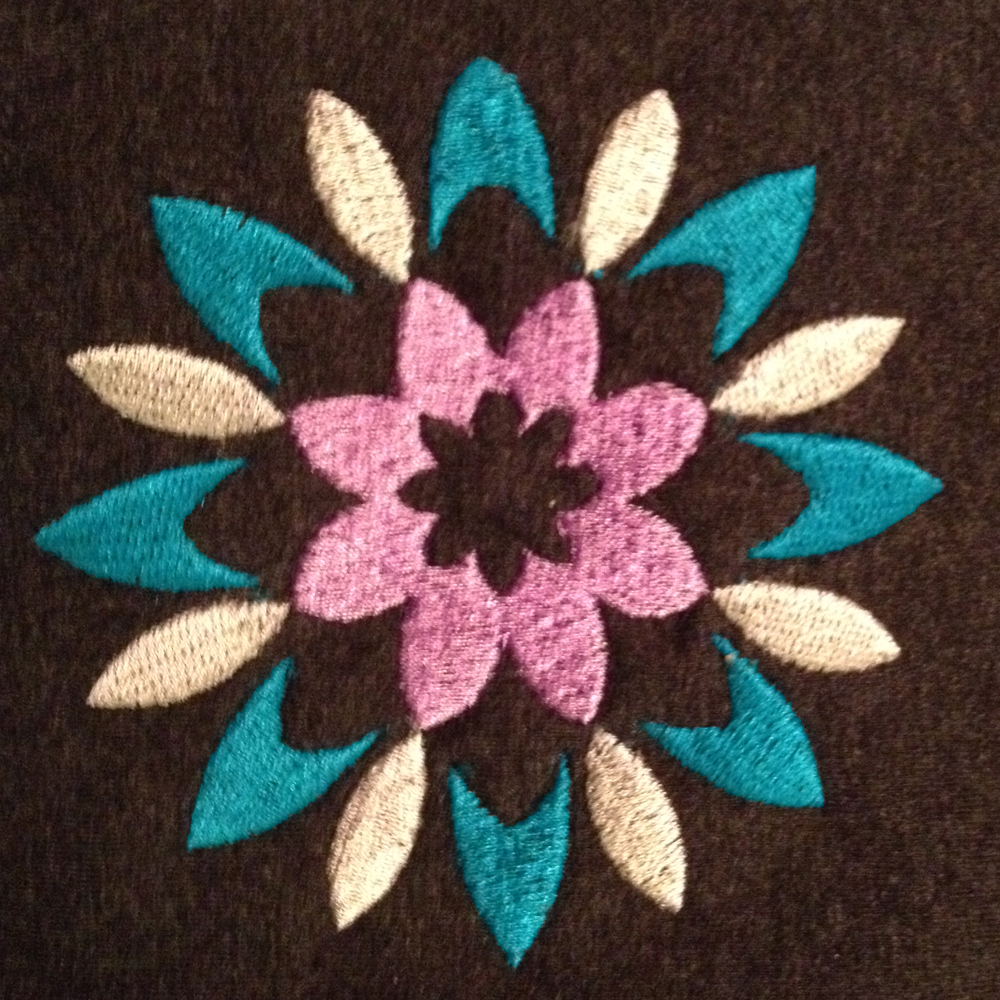 Whimsical Flower Applique Design for Clothing or Home Decor in 3 Sizes!  Simple, Modern, Bold, Adorable Flower Machine Embroidery Design - Machine  Embroidery Geek