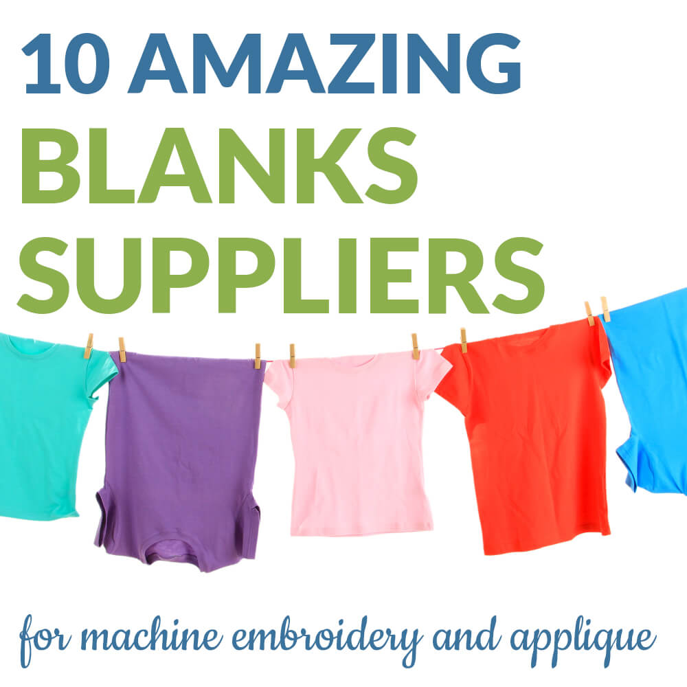 13 Awesome Embroidery Blanks Suppliers + Wholesale Options
