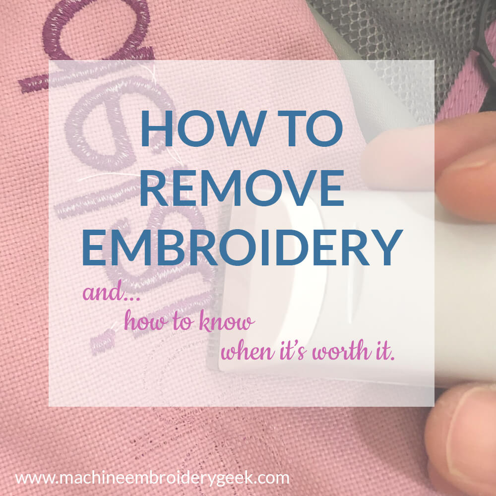 How I use my Peggy's Stitch Eraser! How do I fix embroidery errors!  Embroidery for Beginners! 