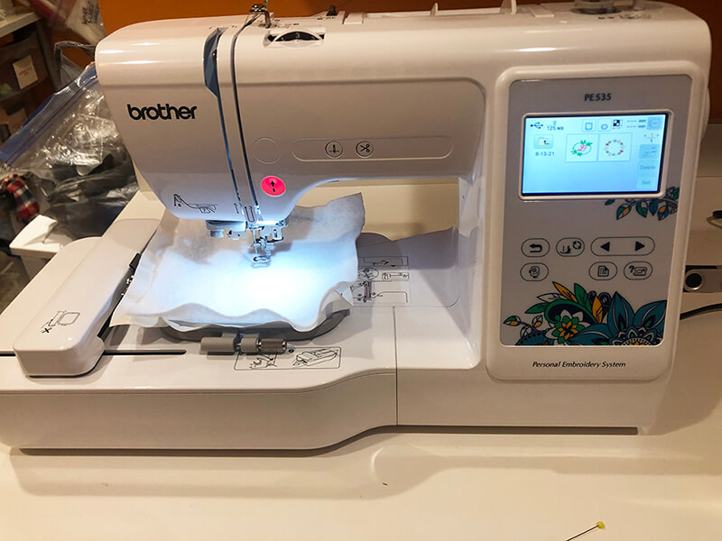 Brother PE535 embroidery machine review - Machine Embroidery Geek