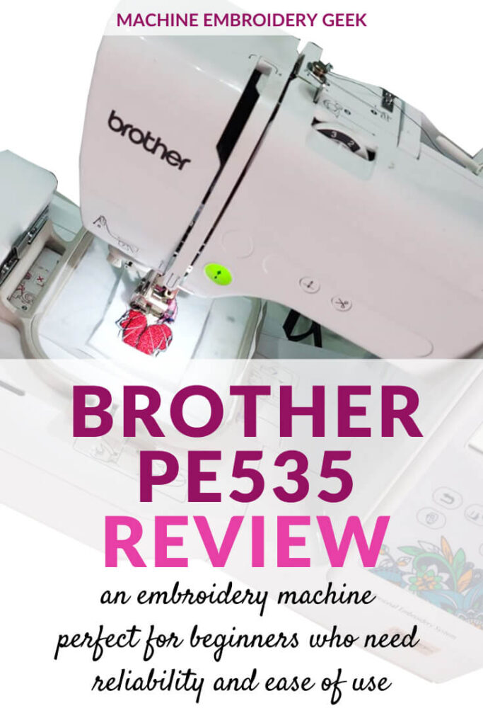Unboxing and Testing Brother Embroidery PE535
