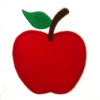 apple appliqué design