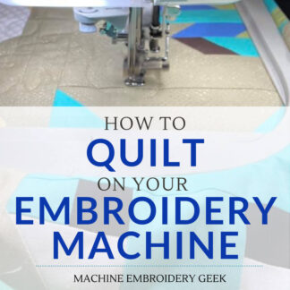 How to quilt with an embroidery machine - Machine Embroidery Geek