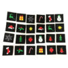 completed in-the-hoop matching game