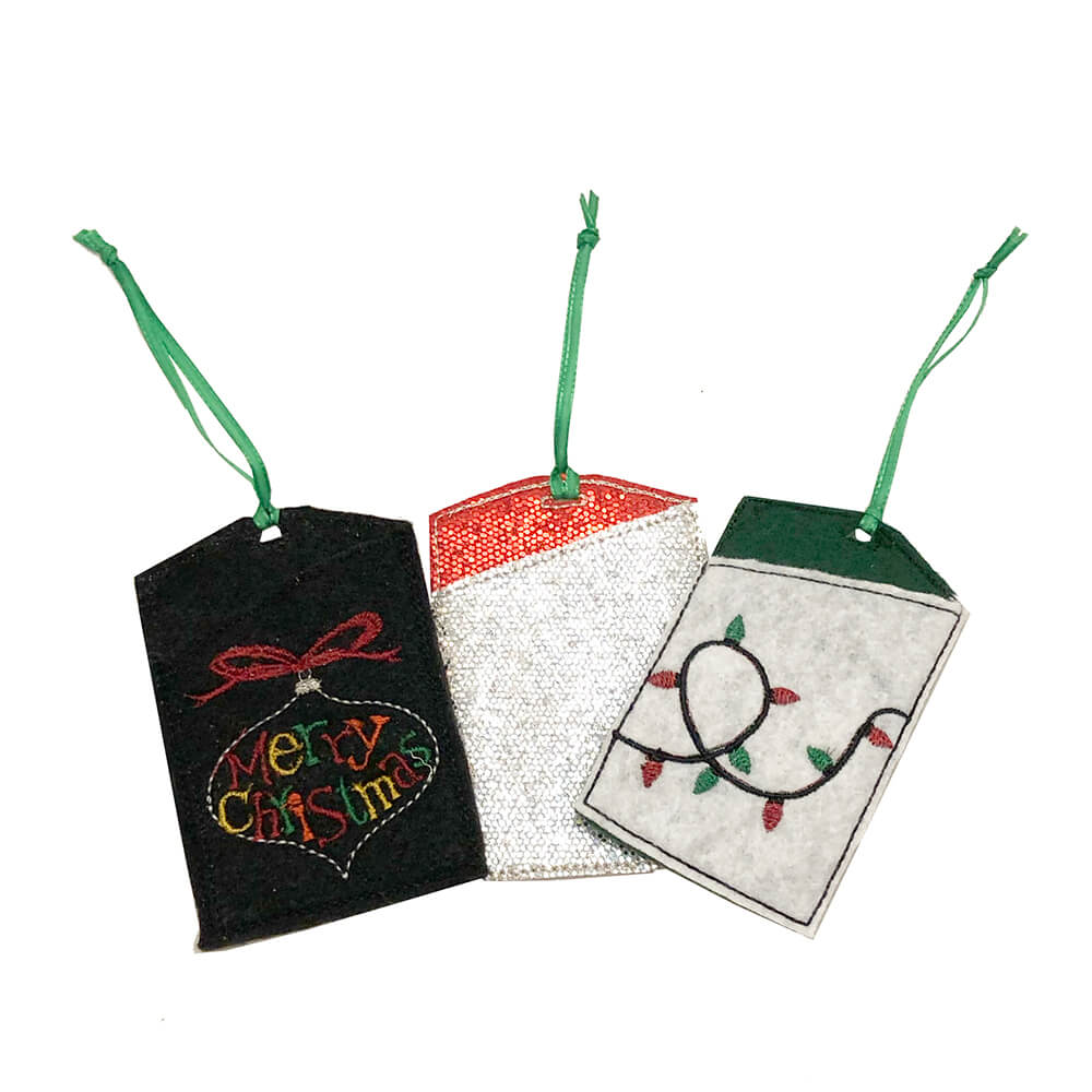 Paper Embroidery Hoop Gift Card Holder