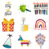 Happy Birthday embroidery designs