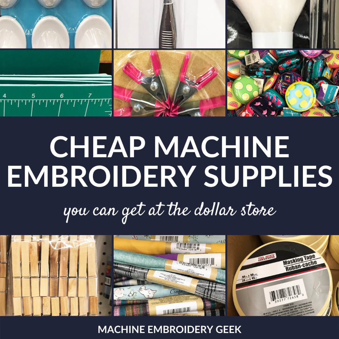27 Cheap Embroidery Supplies and Accessories (you can buy at the