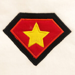 Fun superhero appliqué design set
