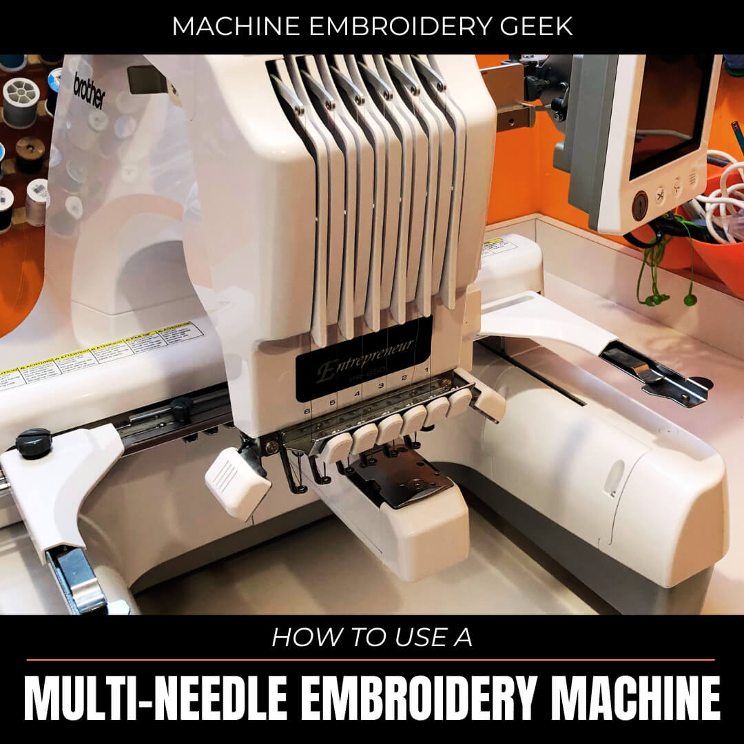 HAPPY Multi-Needle Embroidery Machine HELP Group!
