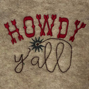Howdy y’all with spur