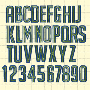 All American Stripe Font