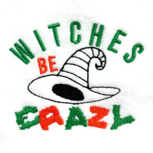 Funny Halloween Embroidery Design Set