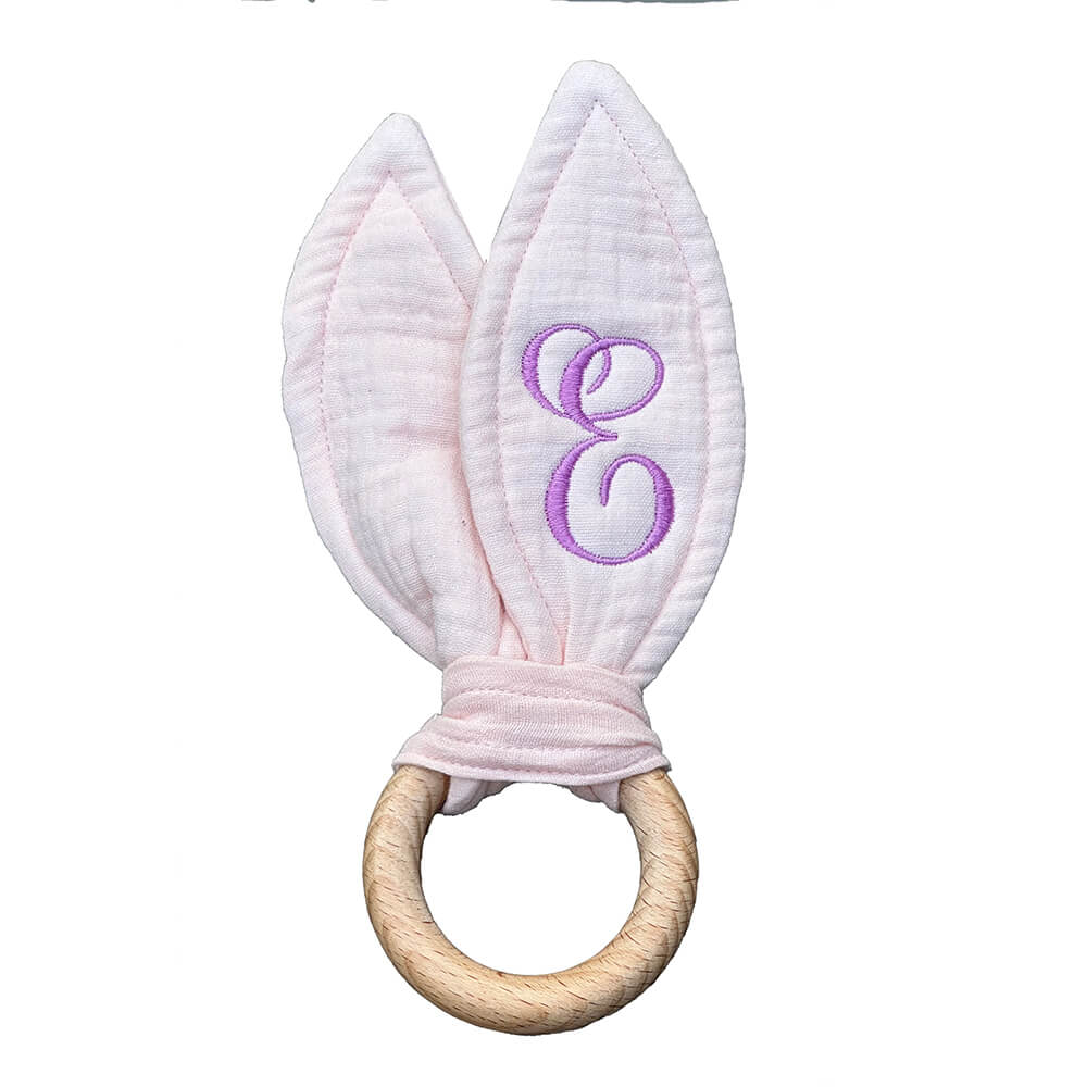 personalized teething ring