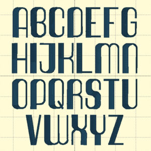 Metropolis Monogram Font