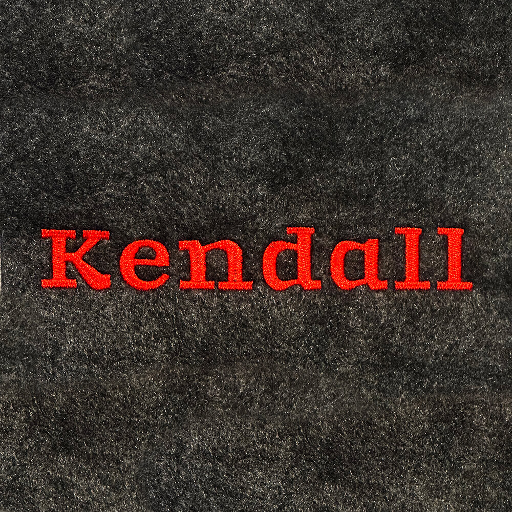 Kendall Embroidery Font