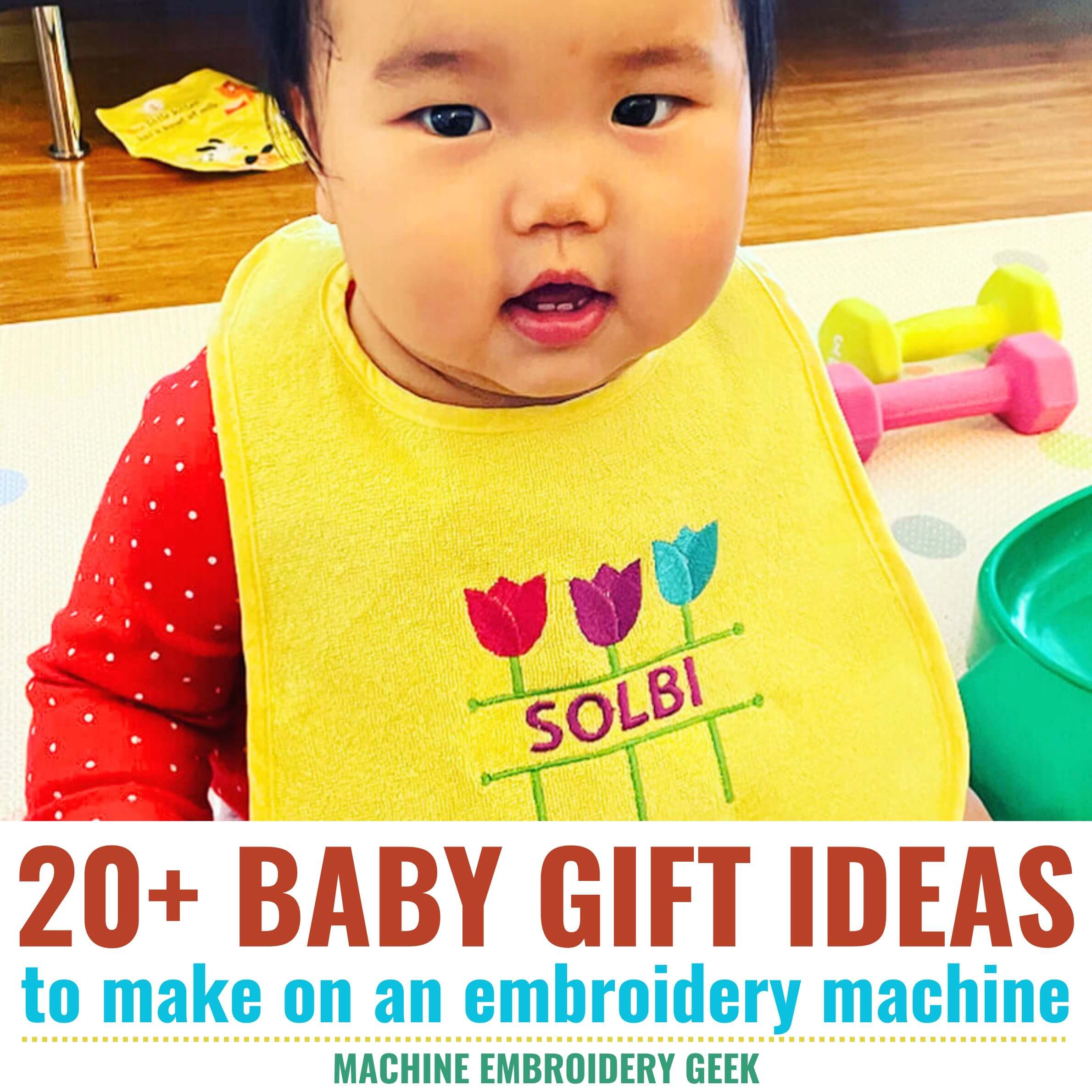 You are currently viewing Baby gifts to make on an embroidery machine