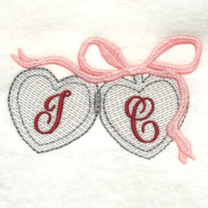 Open Locket to Personalize Embroidery Design