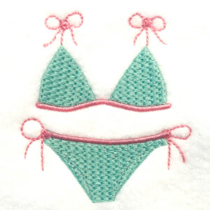 Vintage Beach Vibes embroidery design set