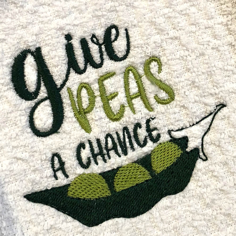 give peas a chance
