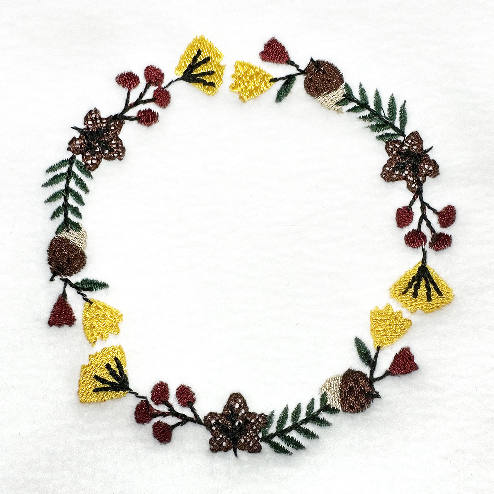 MODERN FALL WREATH