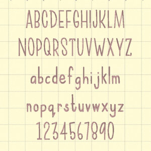 Wildflower Farm – Machine Embroidery Font