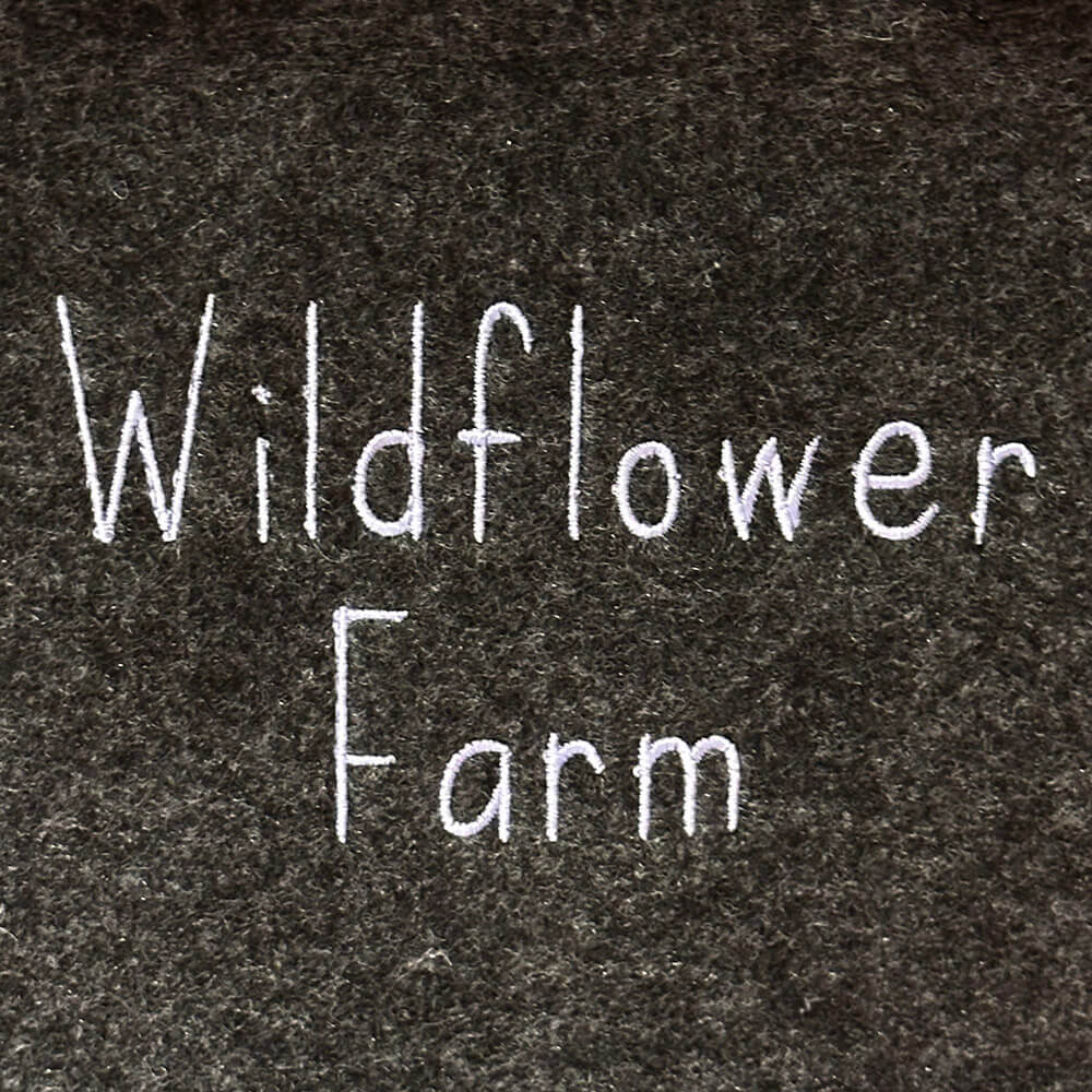 Wildflower Farm - Machine Embroidery Font