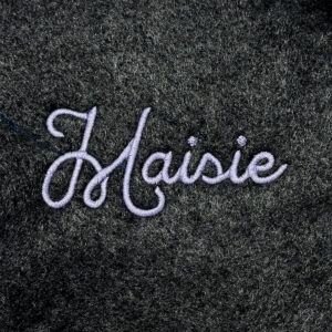 Maisie Script – Machine Embroidery Font