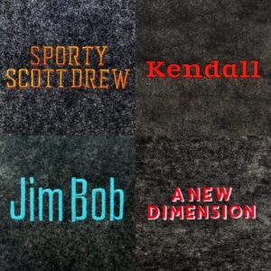 Bold Basics Embroidery Font Four Pack