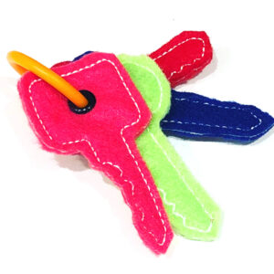 In-the-hoop keys for babies